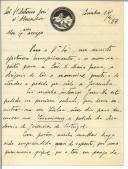 Carta de Alves dos Santos para António José de Almeida.