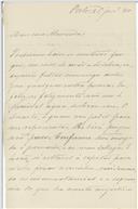 Carta de Basílio Teles para António José de Almeida.