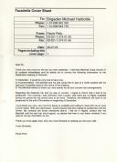 Fax de Paula Pinto para Michael Harbottle
