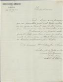 Carta de António A. Chaves para António José de Almeida