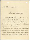 Carta de Augusto [?] para António José de Almeida