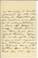 Carta de J. Ferreira Gonçalves para António José de Almeida