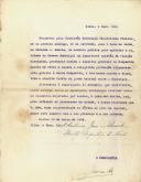 Carta de José M. A. para António José de Almeida.