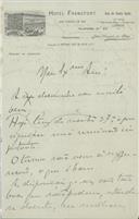Carta de António José de Almeida.