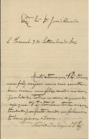 Carta de José da Fonseca para António José de Almeida.