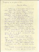 Carta manuscrita