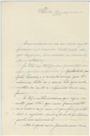 Carta de Alfredo de Morais para António José de Almeida