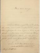 Carta de Alberto Sabino Ferreira para [António José de Almeida].