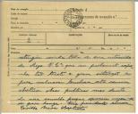Telegrama de Neves Baptista para António José de Almeida.
