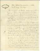 Carta de Luís [ilegível] para António José de Almeida