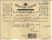Factura de Margotteu Ferreira para António José de Almeida.