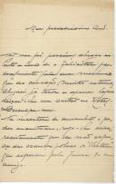 Carta de [António dos Santos Pousada] para [António José de Almeida].