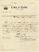 Carta de António J. Tiago (?) para António José de Almeida.