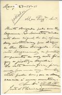 Carta de João (?) para António José de Almeida