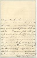 Carta de José Coimbra para António José de Almeida.