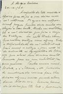 Cópia de carta de António José de Almeida para Alípio Barbosa