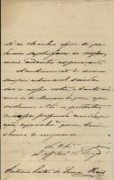 Carta de António Leite de Sousa Reis para [António José de Almeida].