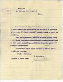 Carta de Manuel M. para António José de Almeida