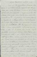 Cópia de carta de António José de Almeida para Alípio Barbosa