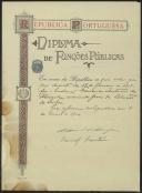 Diploma de Funções Públicas