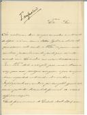 Carta de Alfredo Martins Fernandes Nogueira para António José de Almeida