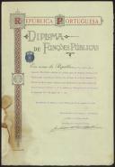 Diploma de Funções Públicas