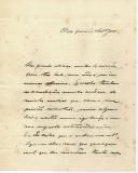 Carta de Carlos de Lemos para António José de Almeida.
