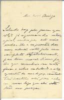 Carta de Martins Júnior para [António José de Almeida].