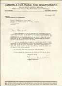 Carta de Michael Harbottle para Francisco da Costa Gomes