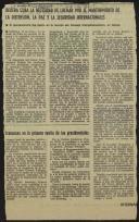 Recorte de imprensa do jornal "La Havana"