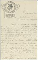 Carta de Julieta Ferrão para António José de Almeida