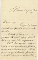 Carta de Alberto Garrido para [António José de Almeida].