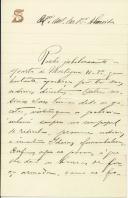 Carta de Sabino S. Santos para António José de Almeida.