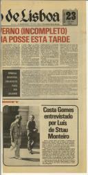 Costa Gomes entrevistado por Luís de Sttau Monteiro