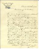 Carta de David Coimbra para [António José de Almeida].