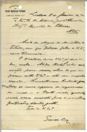 Carta de Santos Luz para António José de Almeida