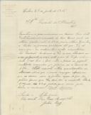 Carta de Júlia Cruz para António José de Almeida.