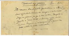 Rascunho de artigo de imprensa [de António José de Almeida].
