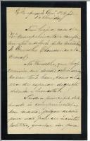 Carta de José O' Neill Predrosa para António José de Almeida.