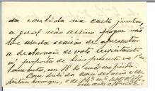 Cartão pessoal de Eduardo Augusto de Almeida para António José de Almeida.