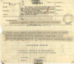 Telegrama de Pedro Moreira para António José de Almeida.