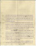 Minuta de carta do Partido Republicano Evolucionista para o Presidente da República portuguesa.