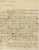 Carta de José Augusto de Góis Mendanha Raposo para [António José de Almeida].