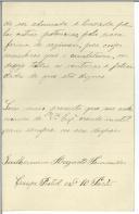 Carta de Guilhermino Augusto Fernandes para António José de Almeida