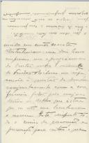 Carta de M. J. Latta (?) para António José de Almeida