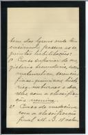 Carta de Azevedo Ramos [para António José de Almeida].