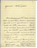 Carta de Florido Toscano para António José de Almeida