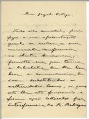 Carta de Cunha Coelho para António José de Almeida