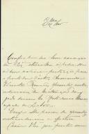 Carta de Cândida Eugénia Silva Passos para [António José de Almeida].