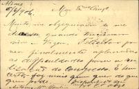 Bilhete postal António Maria Moutim para António José de Almeida sobre a realização dum congresso em Viseu